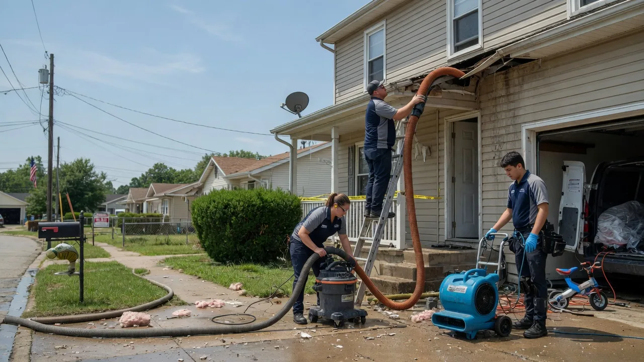 Water Damage Restoration in Stinesville, IN near me